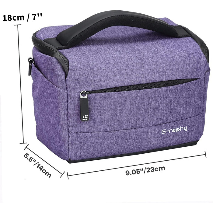 Водонепроникна сумка для камери G-raphy Violett для DSLR