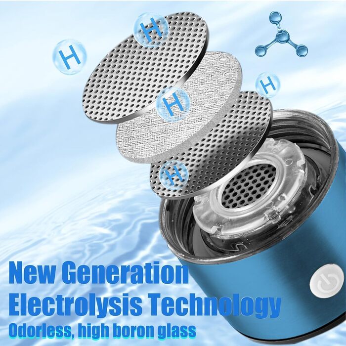 Електричний чайник Schwanenhals 1.0L, Ретро/Вінтаж, 1000W, з нержавіючої сталі, для офісу/подорожей/кухні/сім'ї, автоматичне відключення, захист від перегріву, BPA-free, мідний дизайн (синій + білий)