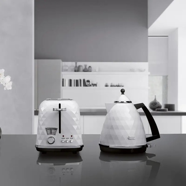 Тостер De'Longhi CTJ 2103.W, білий, 900 Вт