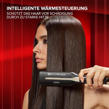 Випрямляч для волосся Bellissima Imetec Creativity Infrared з іонізацією та керамічним покриттям. XL формат 45x100 мм, 11 температурних режимів (130-230°C)
