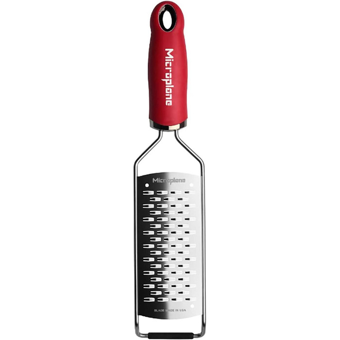 Терка кулінарна Microplane Gourmet з нержавіючої сталі (2-стороння) для сиру, яблук, моркви, цукіні та шоколаду