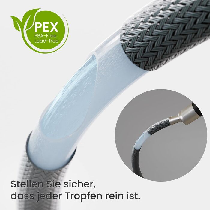 Кухонний змішувач CECIPA висувний, чорний, 360° поворот, міцний, без витоків, легка установка, з витяжною насадкою, матовий чорний