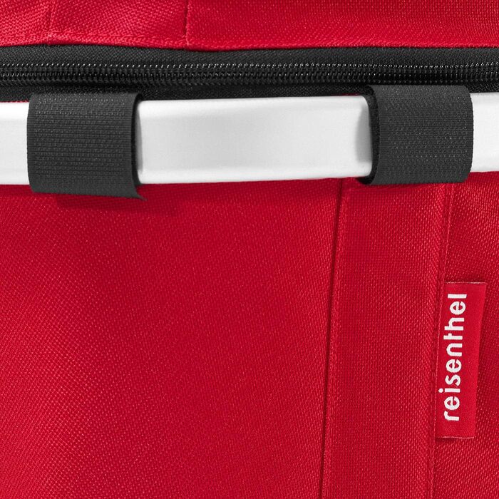 Термосумка-кошик Reisenthel carrybag iso, червоний, ізотермічний, водовідштовхувальний, з кришкою для покупок