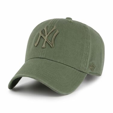 Кепка '47 MLB New York Yankees MVP, універсальний розмір, колір мох (MOSS)