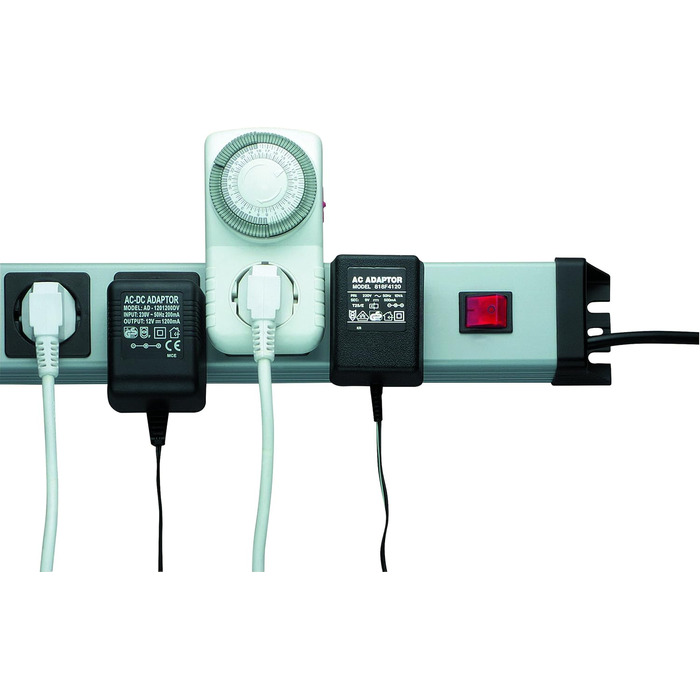 Розподільник розеток Kopp Powerversal 5-fach з підсвічуванням, IP20, 226620015