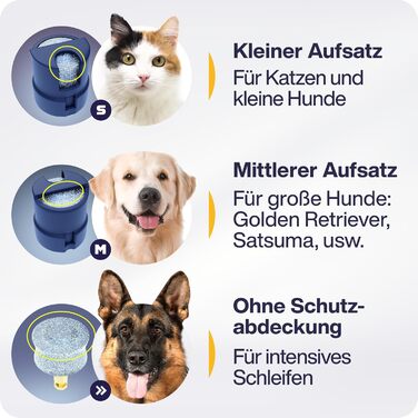 Електричний точилка для собачих кігтів з LED-підсвічуванням. Точилка для кігтів собак, фіолетового кольору.