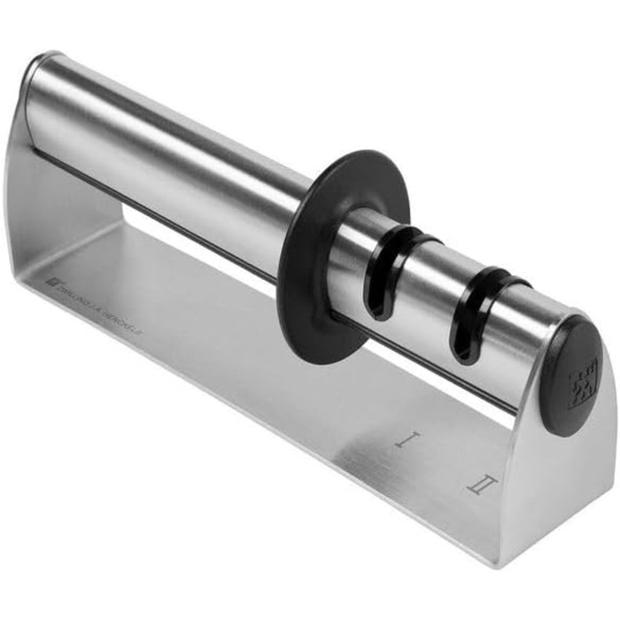 Точилка для ножів ZWILLING TWIN Sharp, 20x5x5 см, нержавіюча сталь, срібляста