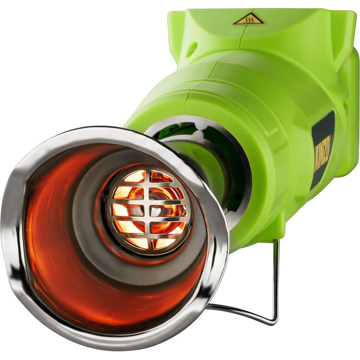 KINZO Premium 3-in-1 Weed Burner | Torch | Grill Lighter | GAS-FREE | electrically powered | 2000W | Temperature selectable 80°C or 650°C