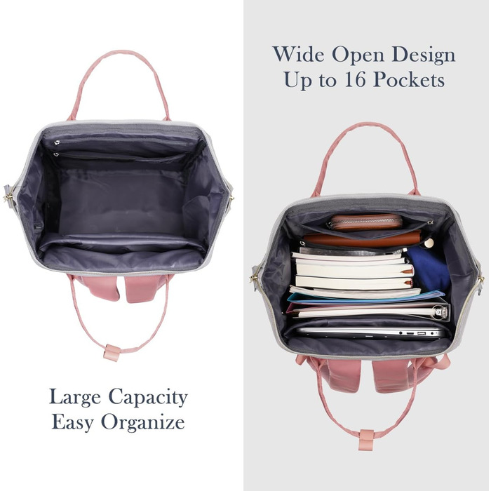 Жіночий рюкзак для школи та міста з відділенням для ноутбука 15.6