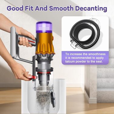 Контейнер для пилу Dyson V12/V10 Detect Slim (965272-01) - Оригінальна заміна