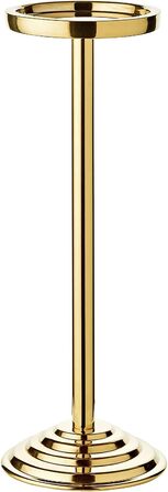 Охолоджувач для шампанського EDZARD Capri, золотий, для 1 пляшки, з підставкою, для вина, шампанського та льоду