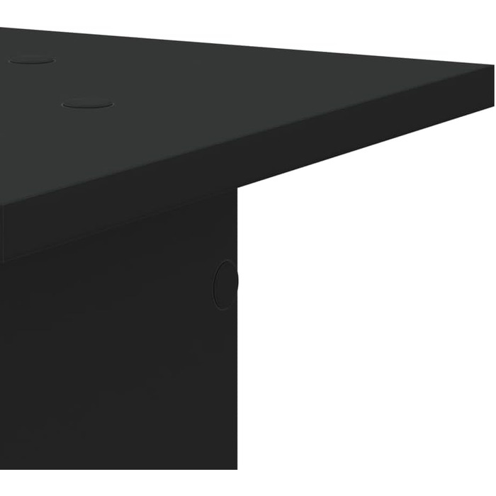 Підставка для колонок vidaXL, 2 шт., 30x30x40 см, чорний ДСП, для Hi-Fi, домашнього кінотеатру, покращення звуку