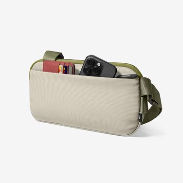 Сумка tomtoc Kompakt Sling Bag: поясна, через плече, для Switch/iPad mini, 3л, оливковий