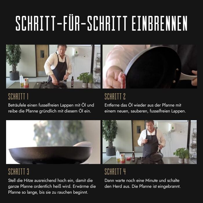 Чавунна сковорода-гриль SKOTTSBERG 28x28 см, з антипригарним покриттям (без PFAS), для індукції, газу, електроплити, духовки та гриля