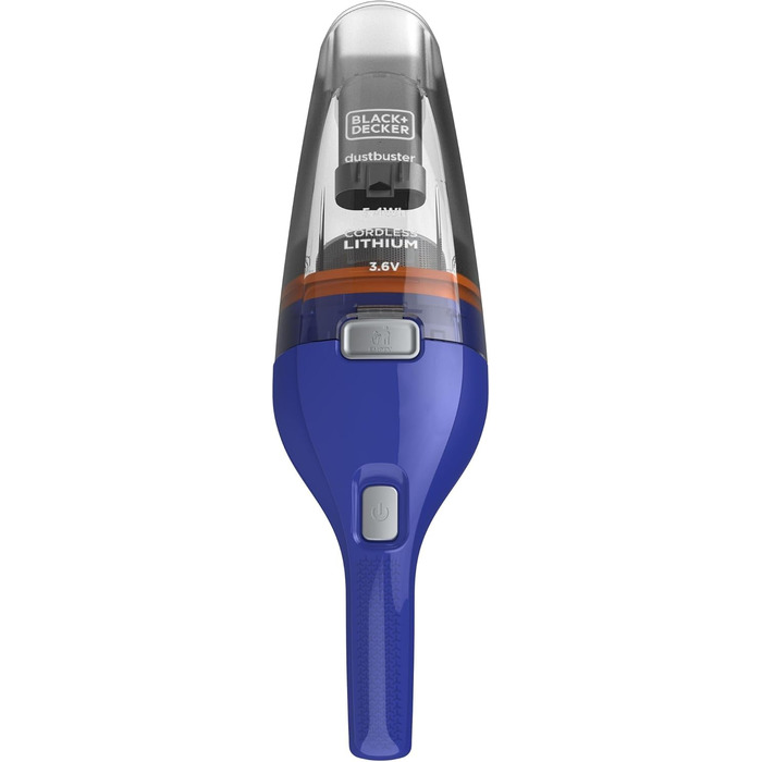 Ручний бездротовий пилосос BLACK+DECKER Dustbuster 3.6V, NVC115JL-QW, білий (kobaldblau)