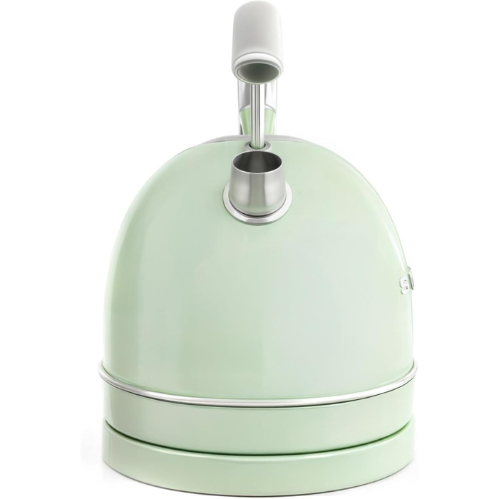 Електричний чайник SWEISS KTL6, Vintage, 1.5 л, нержавіюча сталь, зелений, 2200 Вт