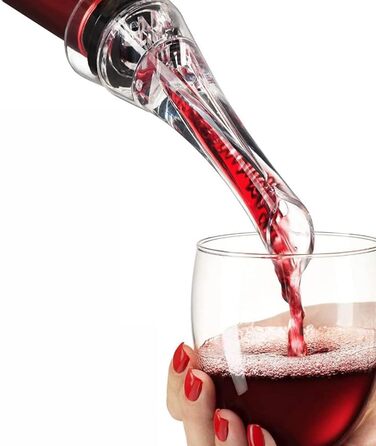 Corkscrew Wine Set, Wine Opener, Vacuum Pump Corkscrew Luxury Bottle Opener for Red Wine with Elegant Gift Box