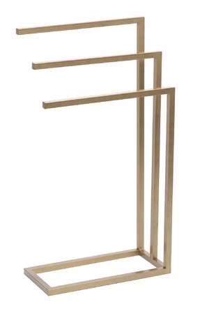 Металевий тримач для рушників Framado, жовтий, на 3 стріжні