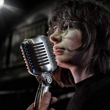 Мікрофон вокальний Shure 55SH Serie II Iconic Unidyne - динамічний, з нирковою характеристикою, для живих виступів