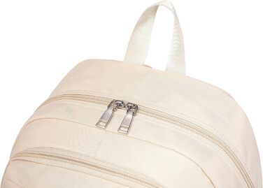 Жіночий рюкзак для ноутбука Acmebon, великий, модний, повсякденний, кремовий