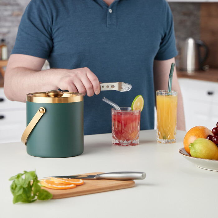 Relaxdays Ice Cube Container with Lid