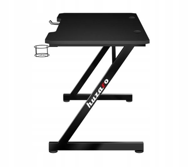 Ігровий комп'ютерний стіл Huzaro HERO 2.5 з тримачами, чорний