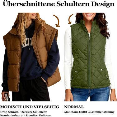 Легка степкова жилетка Daen Weste з коміром-стійкою, без рукавів, для осені/зими/міжсезоння, для активного відпочинку, S-XXL (Коричневий, L)