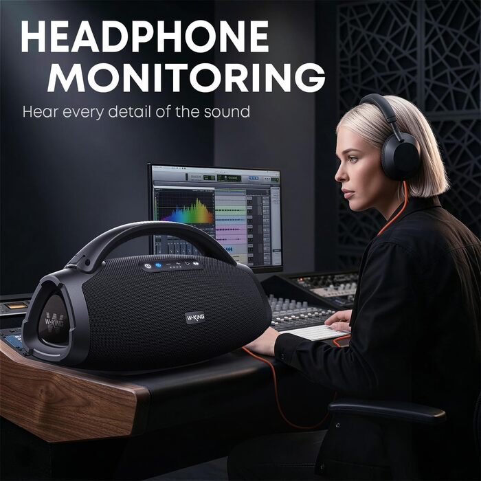 W-KING 330W Bluetooth Колонка з Сабвуфером 7.5