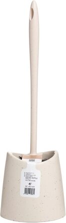 Торцева щітка для туалету Ecohome Standard | Міцна та довговічна | Сучасний дизайн | 12 x 12 x 38 см