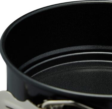 Форми для випічки Relaxdays, набір 5 шт, Ø 12 см, круглі, антипригарні, до 220 °C, міні-форми для кексів, чорні