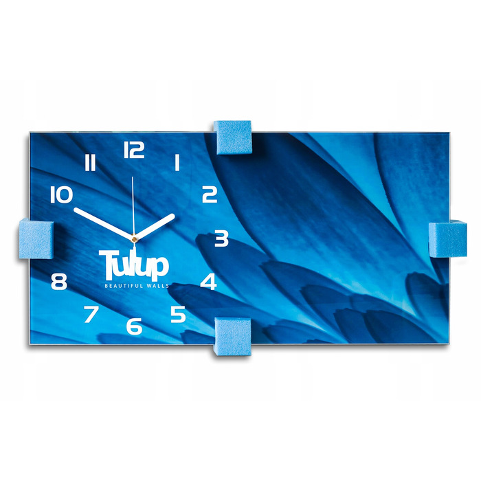 Настінний годинник Tulup багатоколірний, 60 см