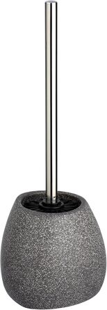 Набір для туалету WENKO Mod. Pion, сірий, з тримачем з кераміки та змінною щіткою