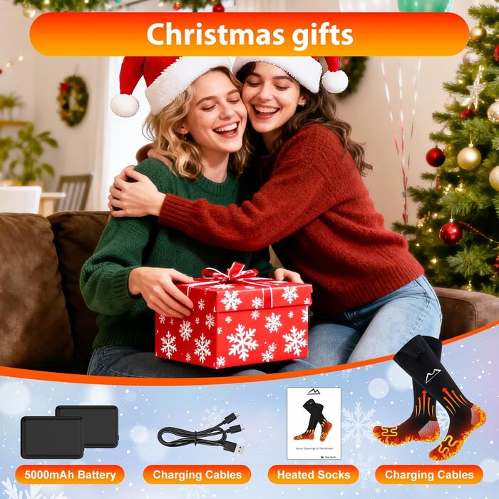 Loowoko Гріючі шкарпетки - зігрійте ноги в холодну погоду