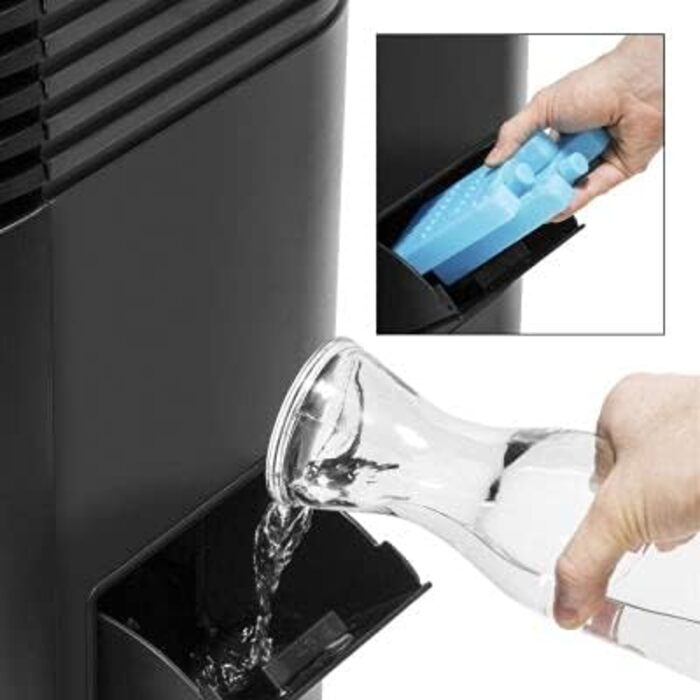 Охолоджувач повітря Trotec PAE 50: 4-в-1 – кондиціонер, вентилятор, очищувач повітря, зволожувач, 20 л бак, 4 швидкості, таймер, іонізатор