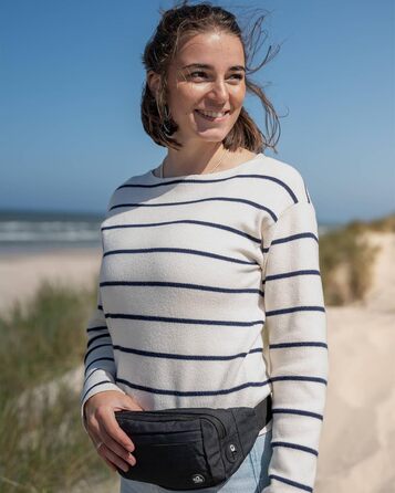 Водонепроникна поясна сумка Waterfly: чоловіча/жіноча, для спорту, подорожей, прогулянок з собакою. Beige