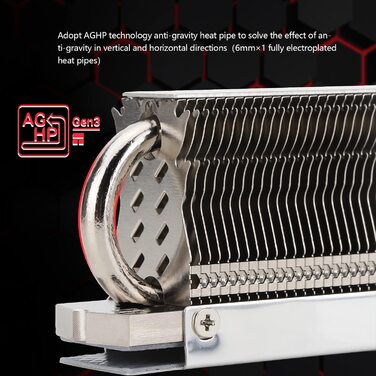 Радіатор охолодження SSD Thermalright HR-09 для M.2 NVMe SSD - двосторонній з термопадом