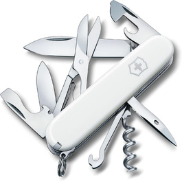 Мультитул Victorinox Climber - Швейцарський армійський ніж, 14 функцій, з корком (білий)