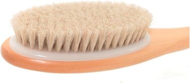 17.3-inch Horsetail Hair Bath Body Brushes for Women Wooden Bath Brushes with Long Handle Back Scrubber for the Shower for Men Shower Brushes