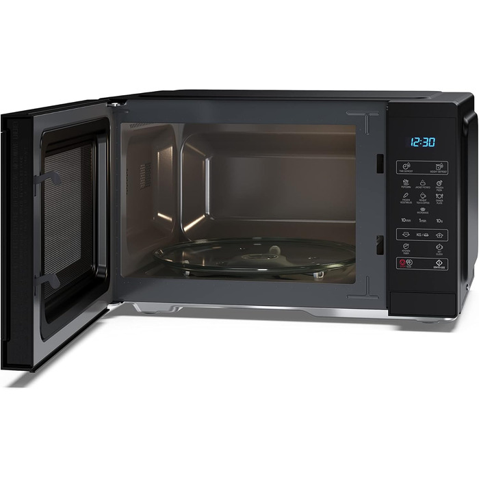 Мікрохвильова піч SHARP YC-MS252AE-B: 25 літрів, 900W, чорна