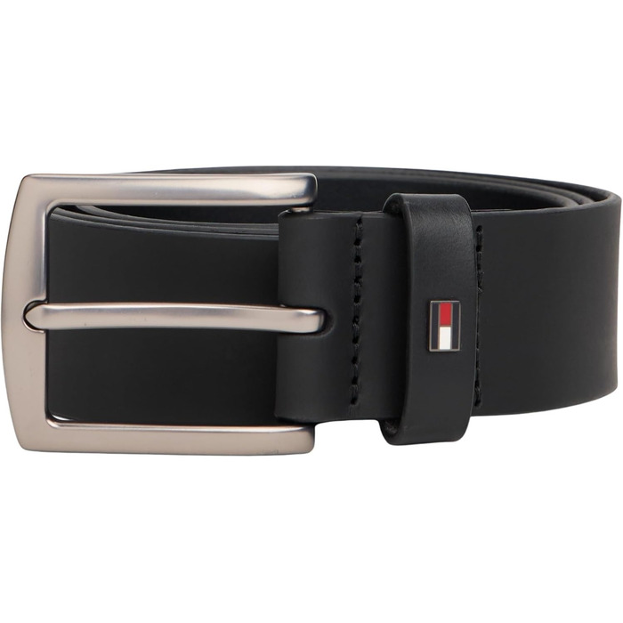 Чоловічий шкіряний ремінь Tommy Hilfiger Denton 4.0 Black (AM0AM13830)