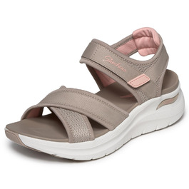 Скечерс Arch Fit 2.0 Feelin' Bright - жіночі сандалі Taupe 38 EU
