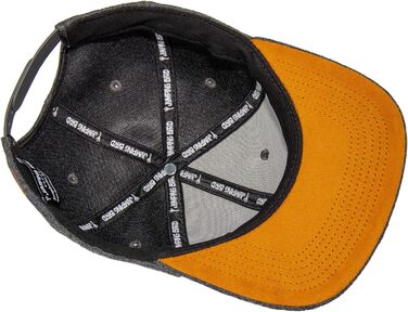 Кепка бейсболка Jumping Bird • Знімна кепка-снуд • Фетр, унісекс, темно-сірий