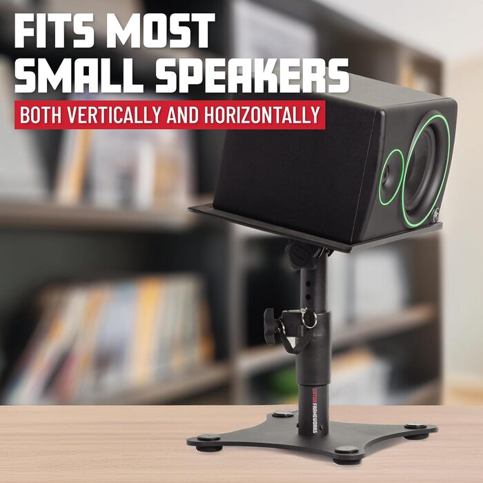 Підставка для монітора та динаміків Gator Frameworks: 2 шт., регульований кут 0-15°, з EVA-подушкою