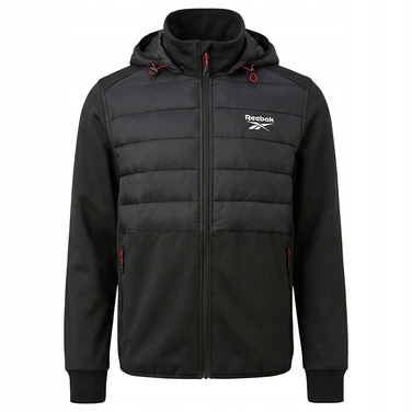 Чоловіча гібридна трекінгова куртка Reebok Mixed Hybrid RBO15620, розмір L