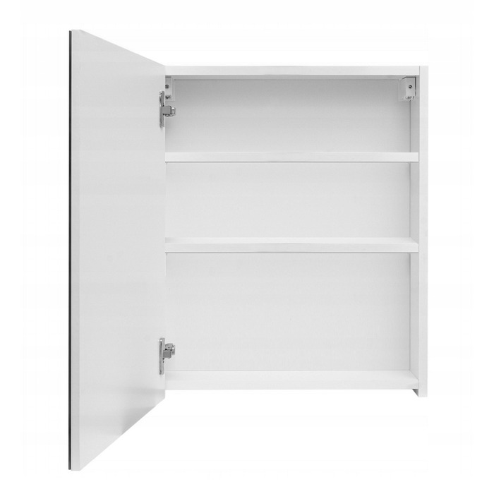 Шафа у ванну кімнату з дзеркалом та LED-підсвіткою Better Home, 50 x 60 x 14 см