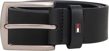 Чоловічий шкіряний ремінь Tommy Hilfiger Denton 4.0 Black (AM0AM13830)