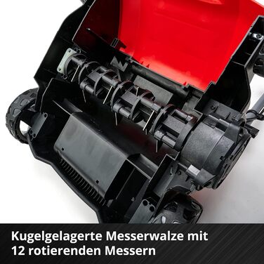 Einhell Cordless Scarifier GC-SC 18/28 Li-Solo Power X-Change (Li-Ion, 18 V, brushless electric motor, 28cm cutting roller, 3-stage working depth adjustment, without battery & without charger)