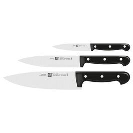 Набір кухонних ножів ZWILLING Twin Chef, 3 предмети, нержавіюча сталь, чорний, Made in Germany