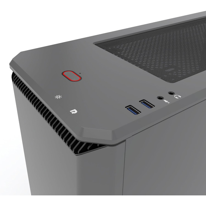 Корпус Phanteks Eclipse P400 Steel ATX Mid Tower чорного кольору з темноватим склом, серія P400