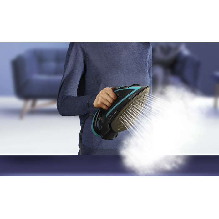 Парова праска Tefal Puregliss FV8066 Durilium AirGlide Autoclean, 280 г/хв